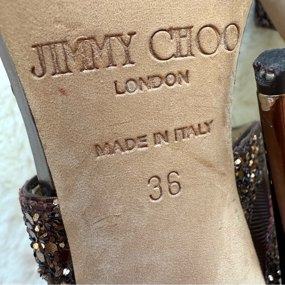 Jimmy Choo women high heels shoes size 36 EU Authentic - Picture 6 of 7